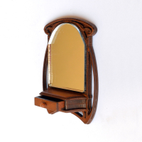 Art Nouveau Mirror Shelf